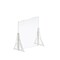 Azar Displays Adjustable Acrylic Plexiglass 31.5" x 23.5" W/ Support Stands, PK2 179774-187 - alternate 2